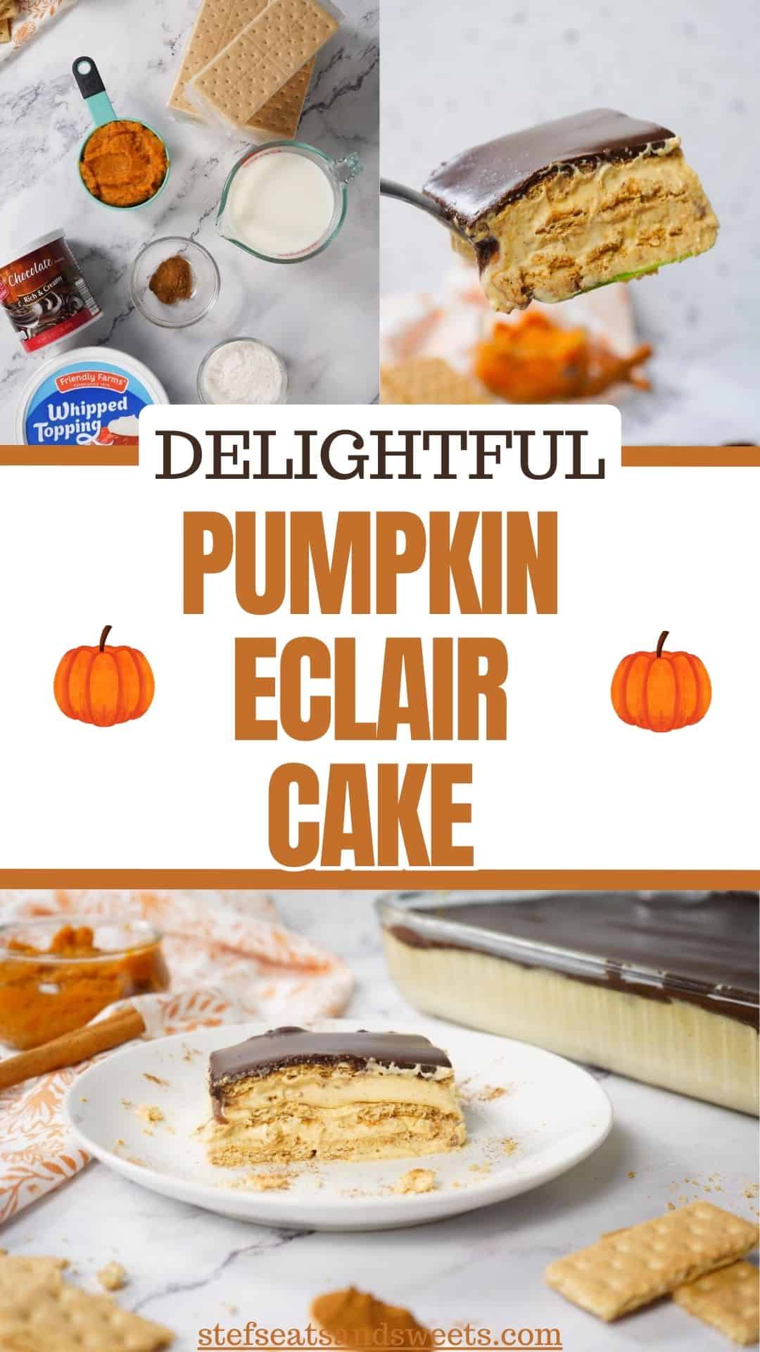 Pumpkin Eclair Cake Pin