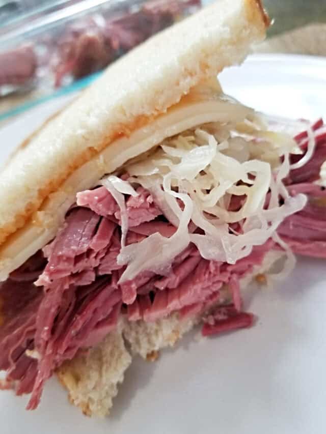 Instant Pot Reuben Sandwiches