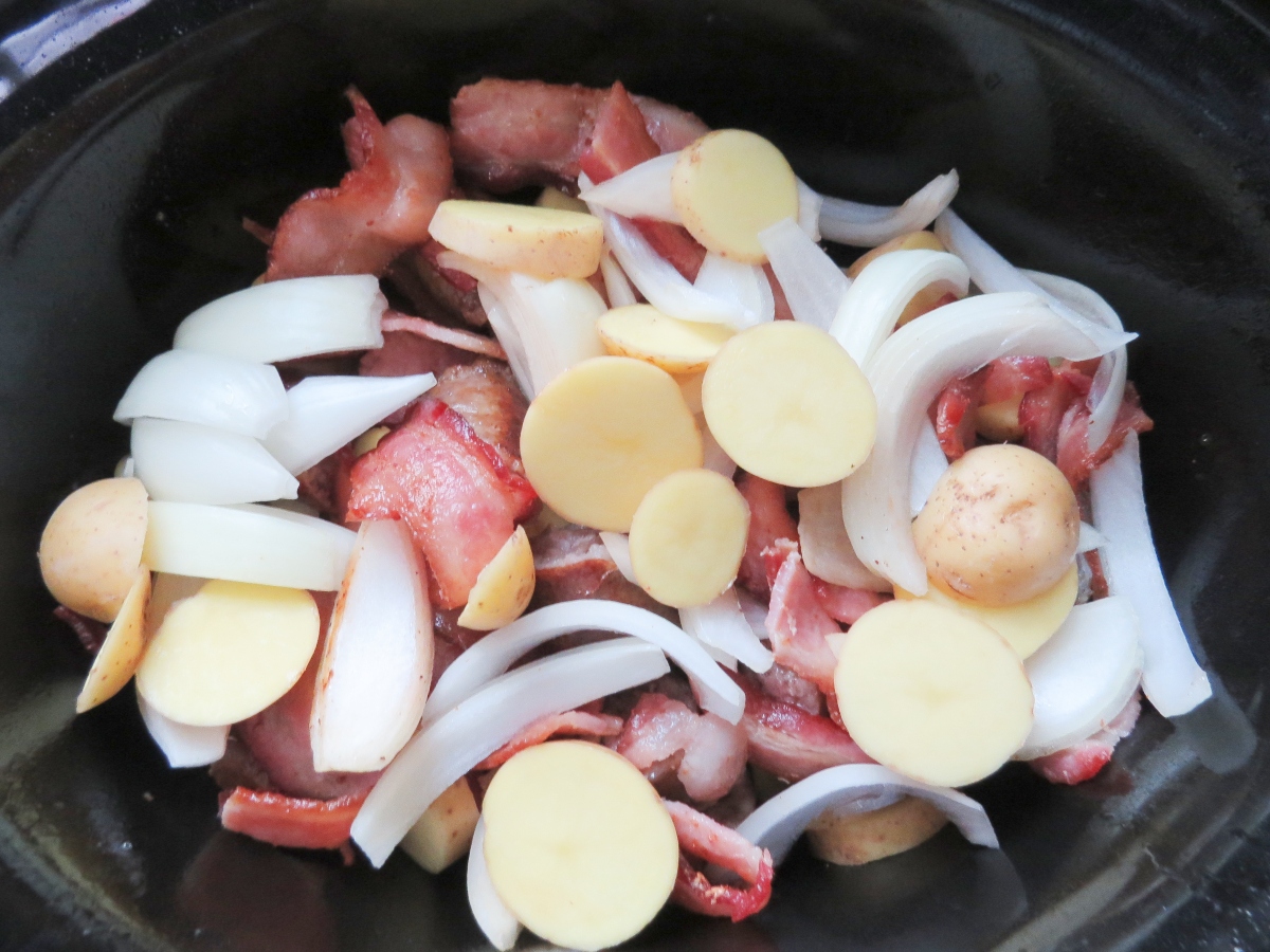 how to make Dublin Coddle in the Slow Cooker 