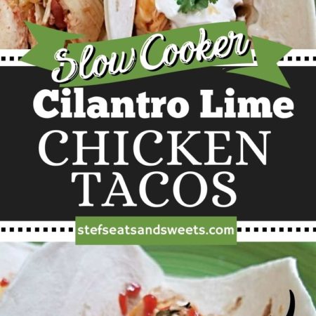 slow cooker cilantro lime chicken tacos new pin