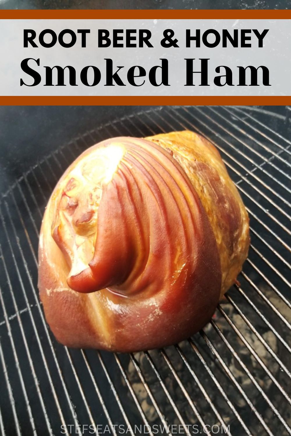 How to smoke a ham with root beer and honey