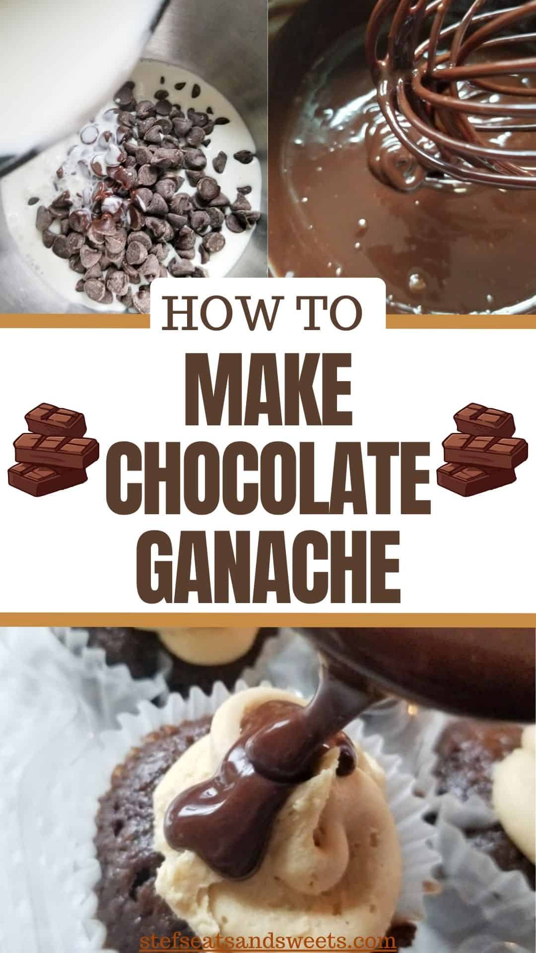 chocolate ganache pin