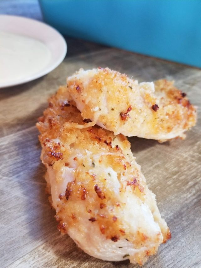Air Fryer Parmesan Ranch Chicken Tenders