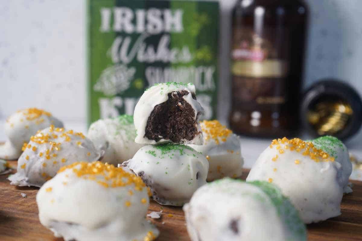 Irish Oreo Truffles feature