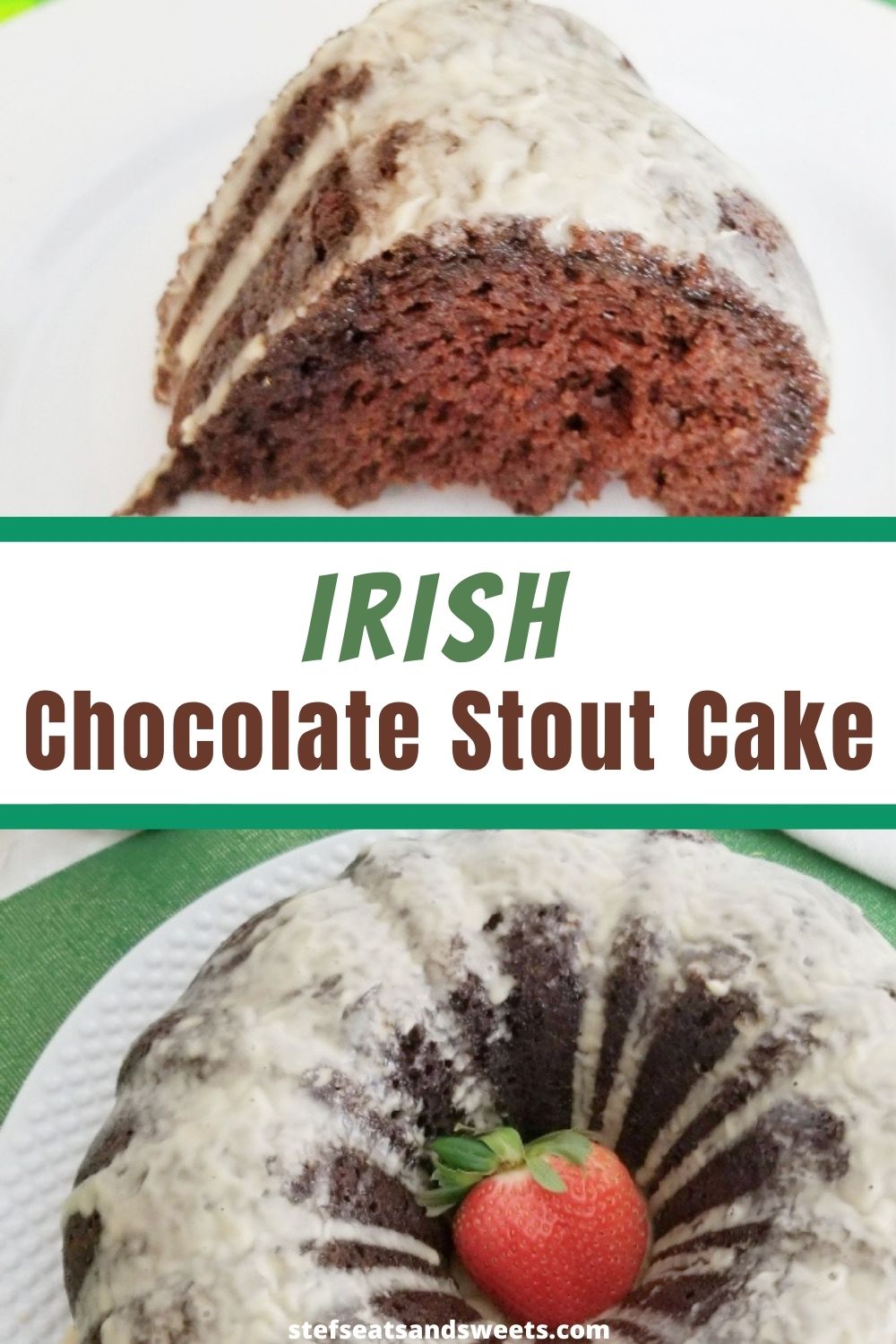 irish chocolate stout cake pin