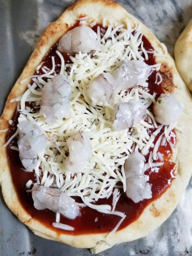 Easy BBQ Shrimp Pizza - Stef's Eats and Sweets