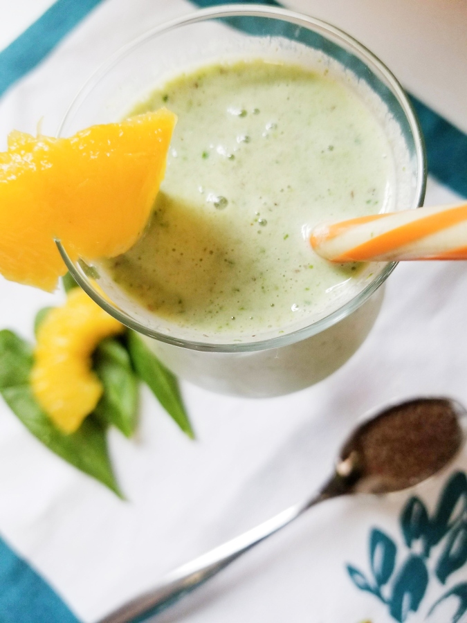 Pineapple Spinach Smoothie 