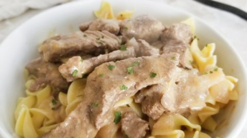 Ninja foodi beef online stroganoff