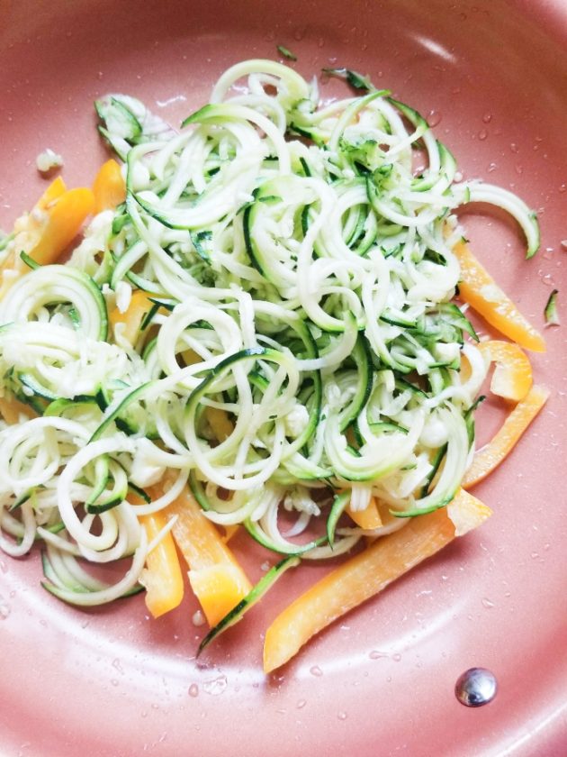 Three Ingredient Salsa Zoodles Stef's Eats and Sweets