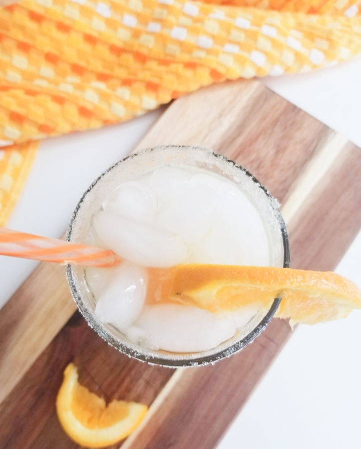 The Perfect Citrus Margarita from above