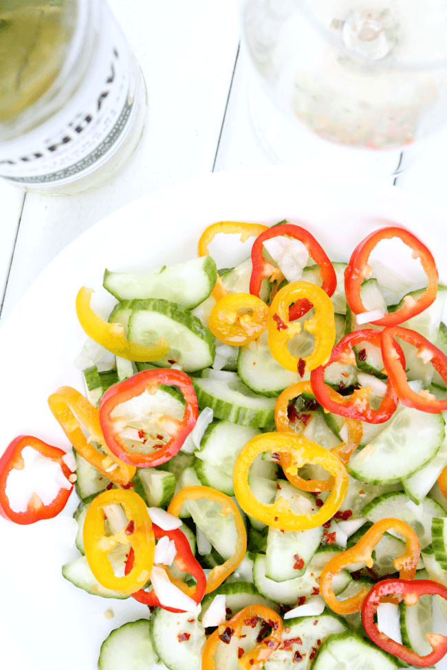 Summer Cucumber Salad 