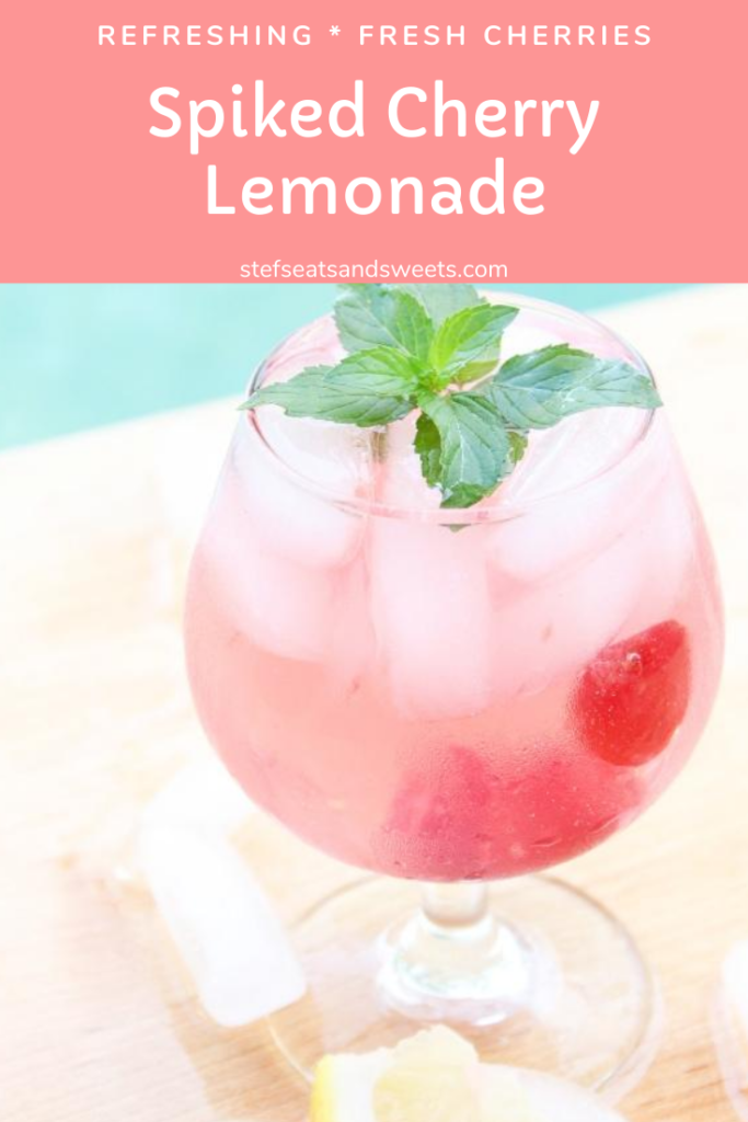 Spiked Cherry Lemonade Pinterest Image 2