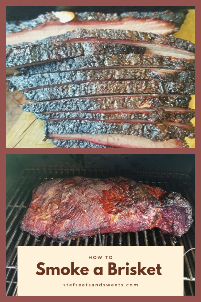 How to Smoke a Brisket Pinterest Collage 1 