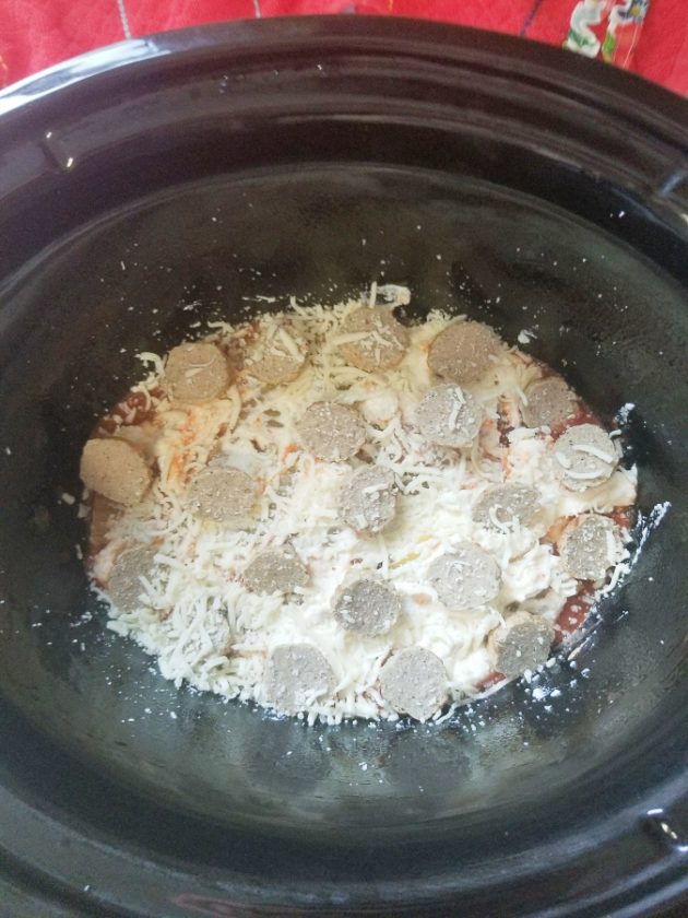 Slow Cooker Meatball Lasagna Stef's Eats and Sweets