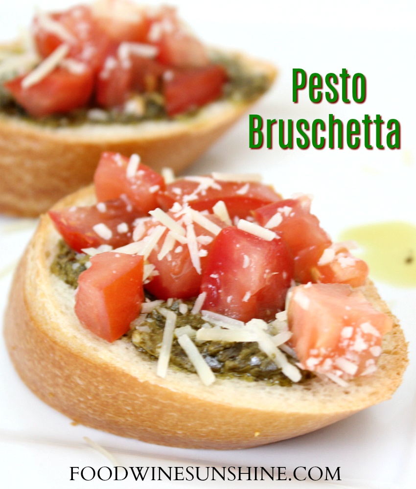 Pesto Bruschetta 