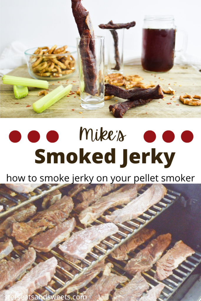 Mike's Smoked Jerky Pinterest Collage 