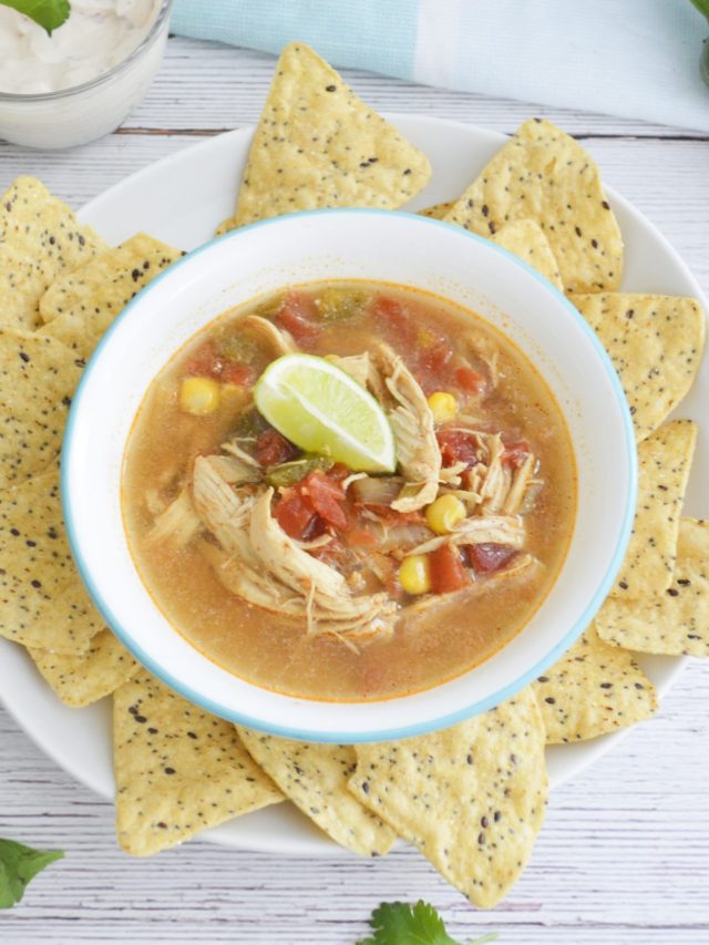 Spicy Chicken Tortilla Soup