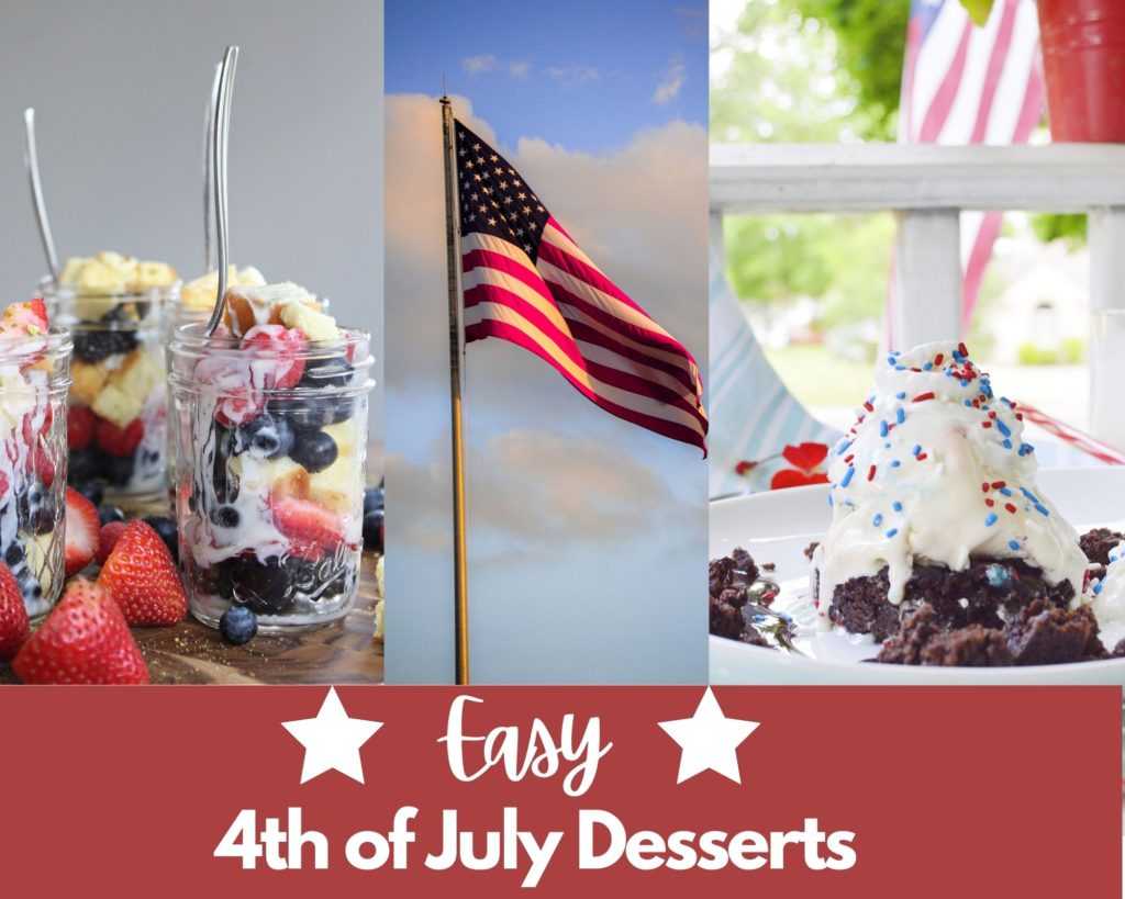 Easy 4th of July Desserts Feature Image 