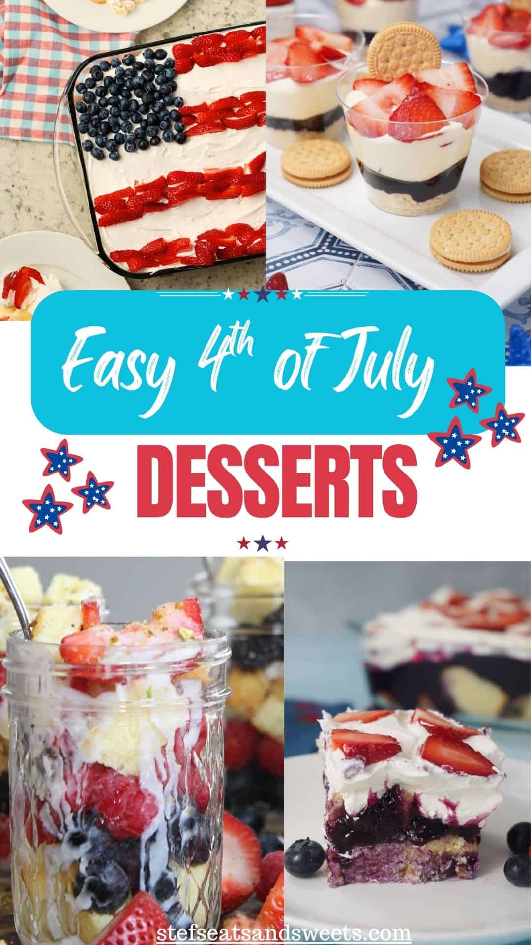 easy 4th of July collage