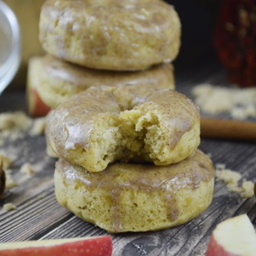baked apple donuts 1