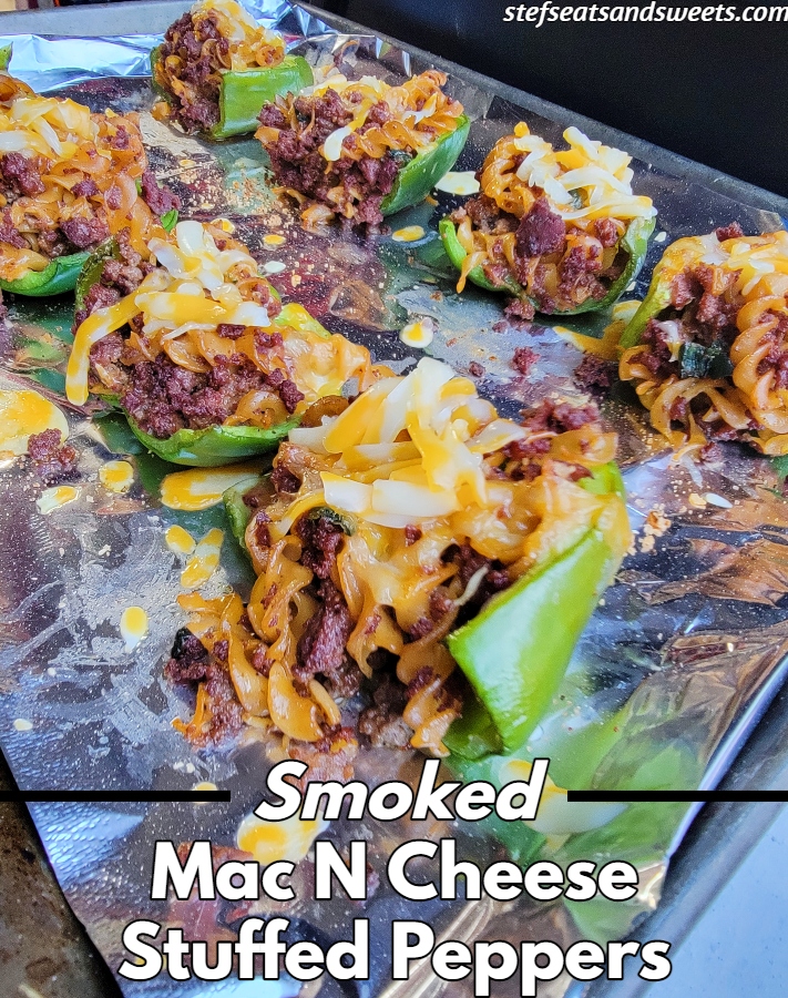 how to make stuffed peppers on smoker 