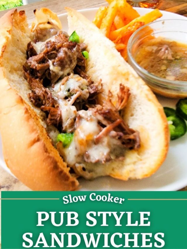 Slow Cooker Pub Style Sandwiches