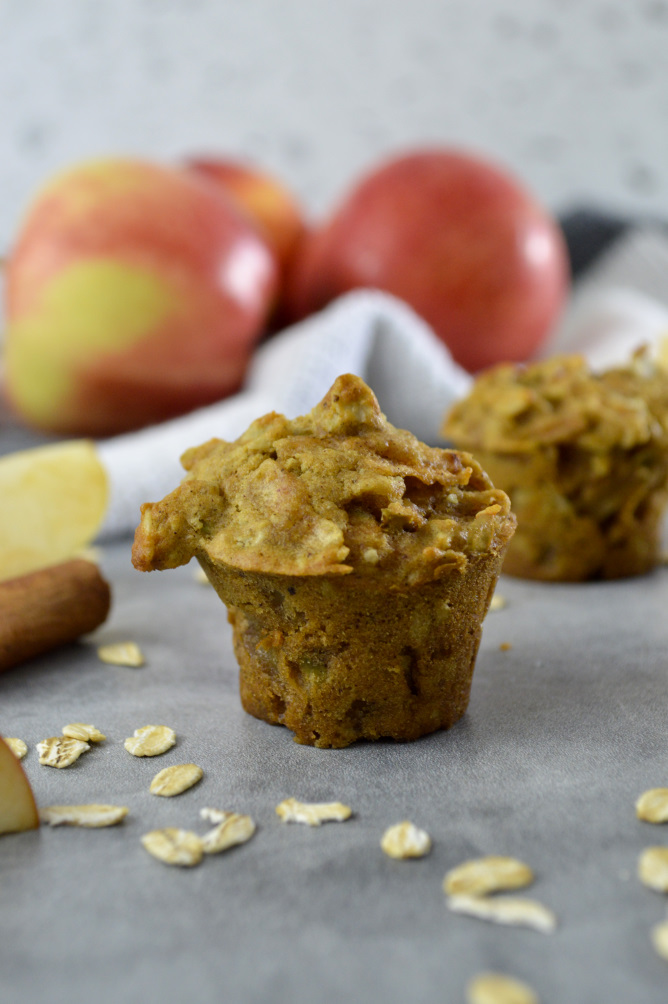 healthy apple muffins 