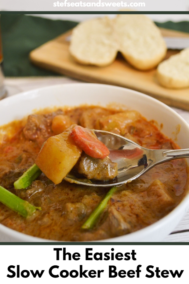 the easiest slow cooker beef stew 