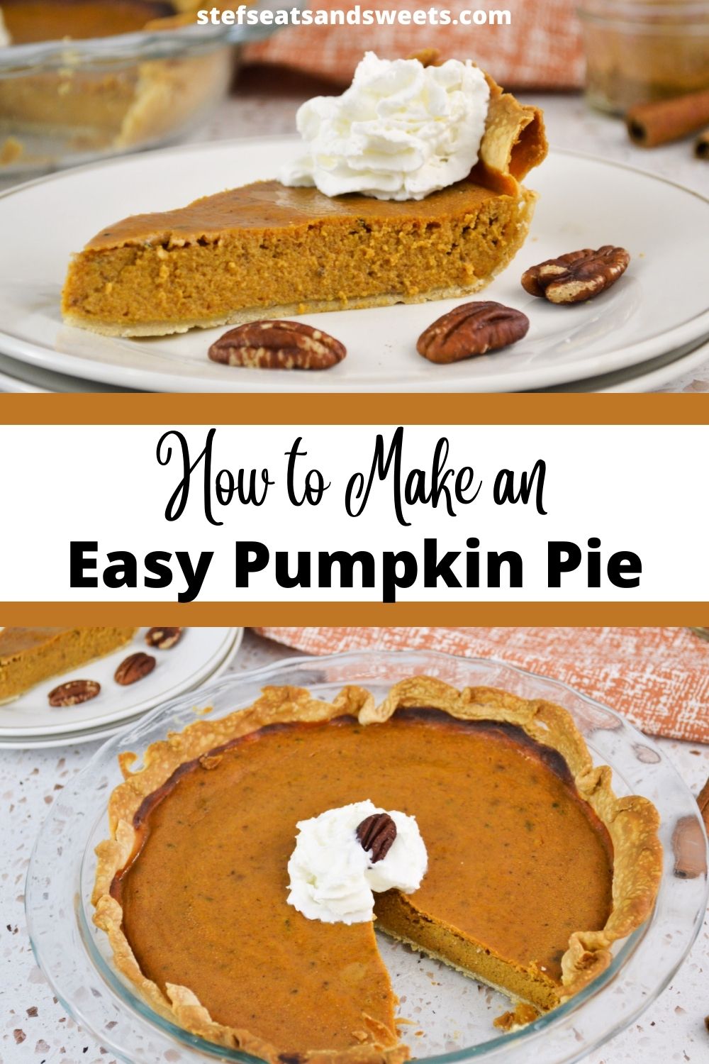 how to make an easy pumpkin pie 