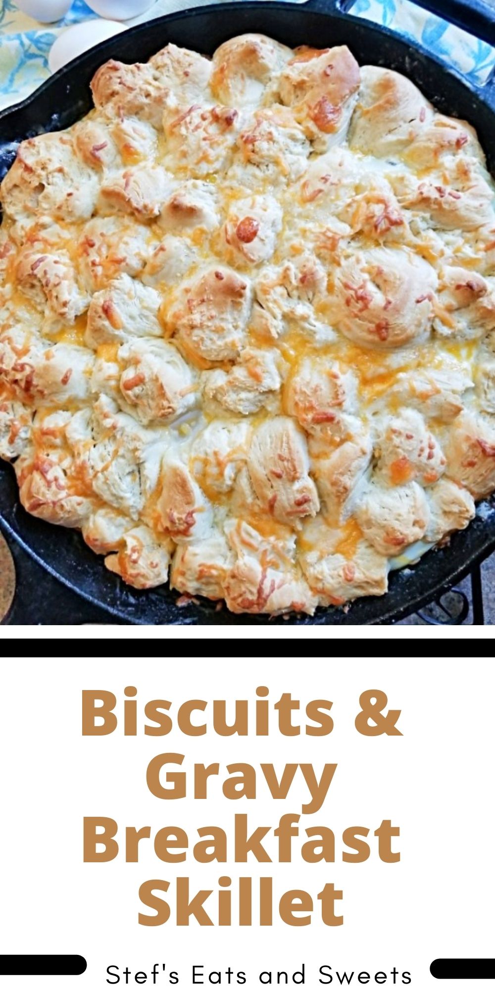 Biscuits and Gravy Breakfast all in one skillet 