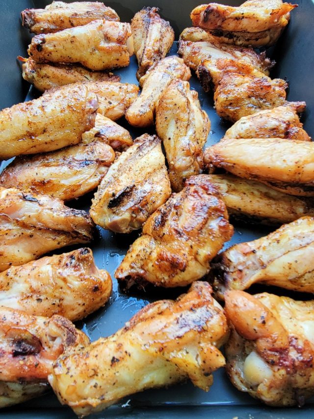 Parmesan Ranch Smoked Chicken Wings