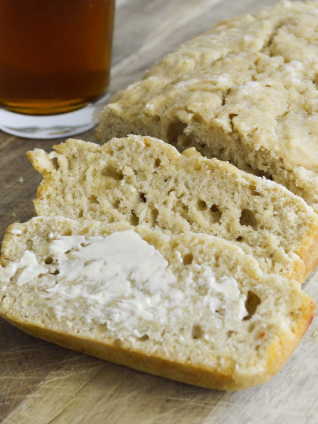 Three Ingredient Beer Bread