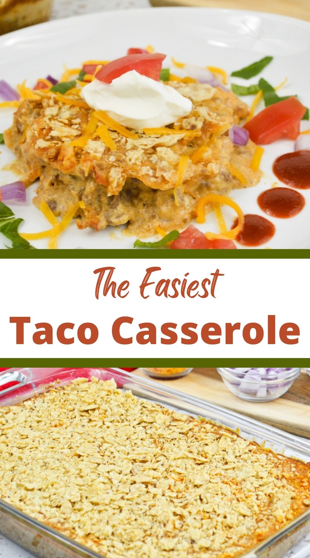 Easy Taco Casserole with Velveeta
