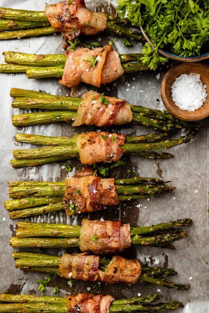 Smoked Bacon Wrapped Asparagus 