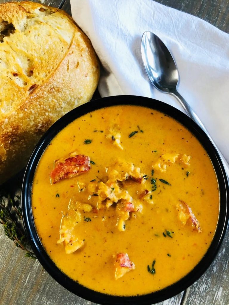 smoked lobster bisque Traeger recipe
