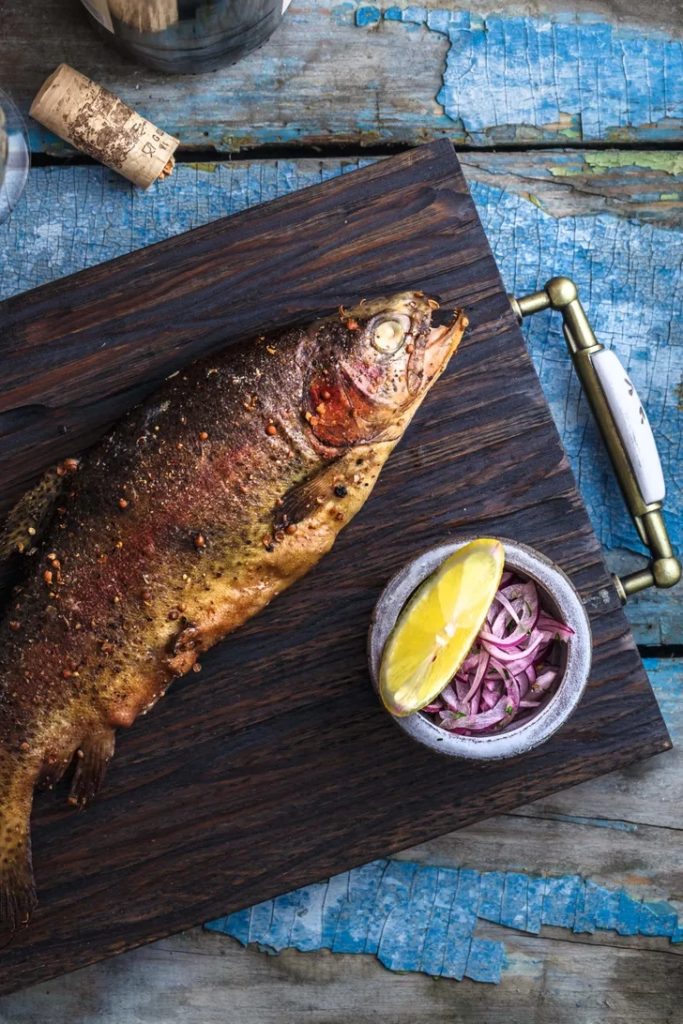 smoked trout Best Traeger Recipes 