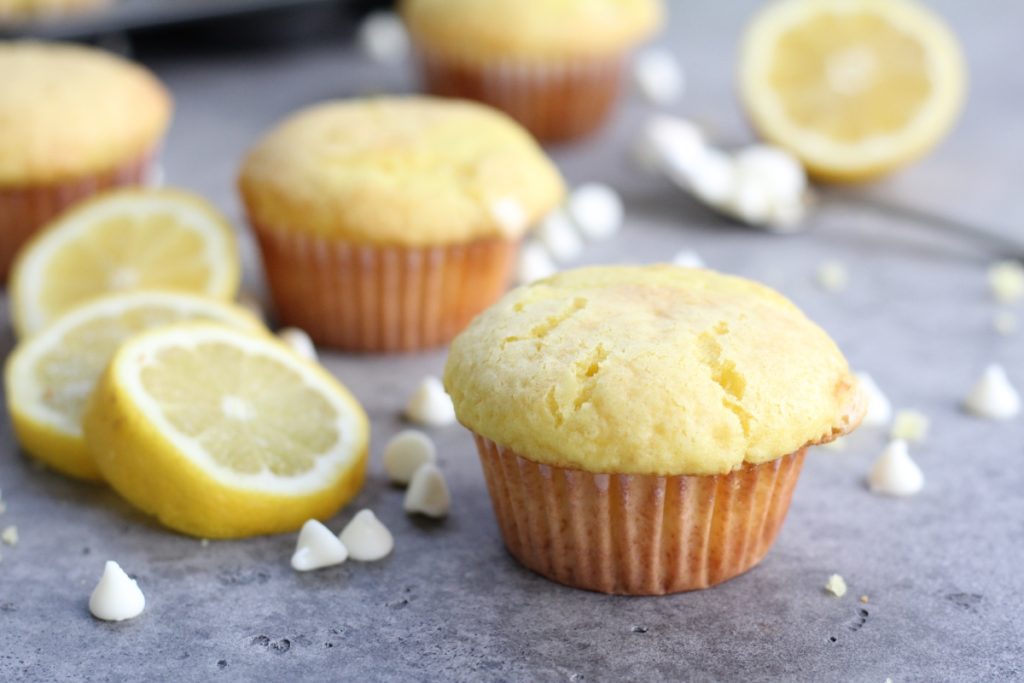 lemon cake mix muffins 