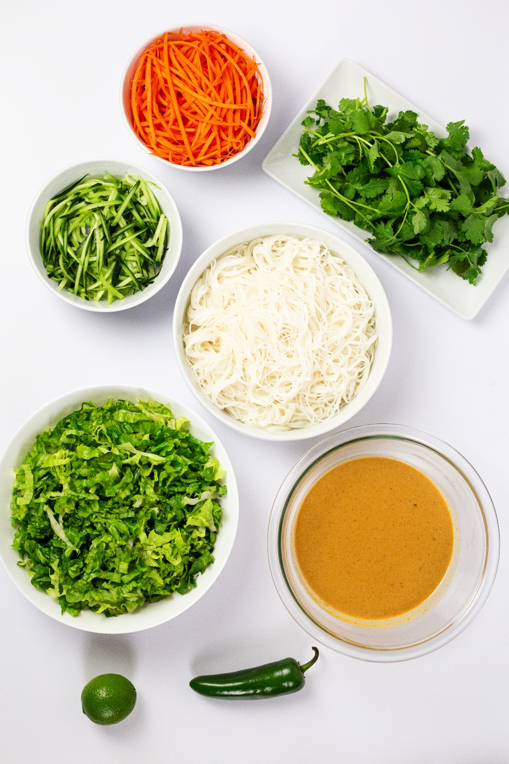 Sriracha Chicken rice bowl ingredients