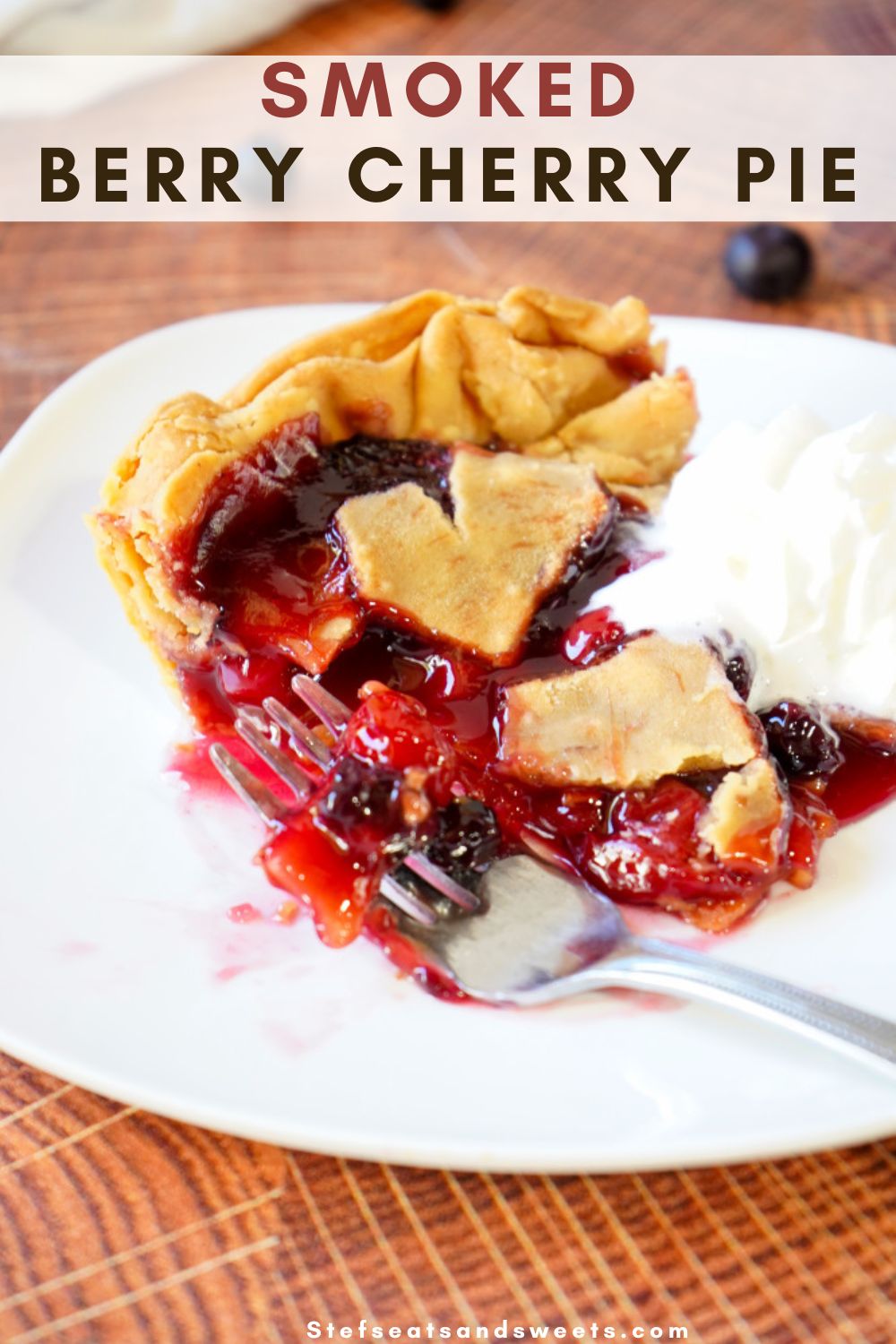 How to make a smoked cherry pie 