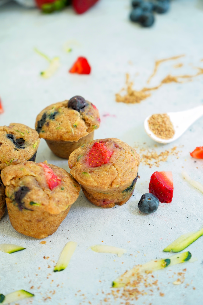 Easy healthy mini muffins 