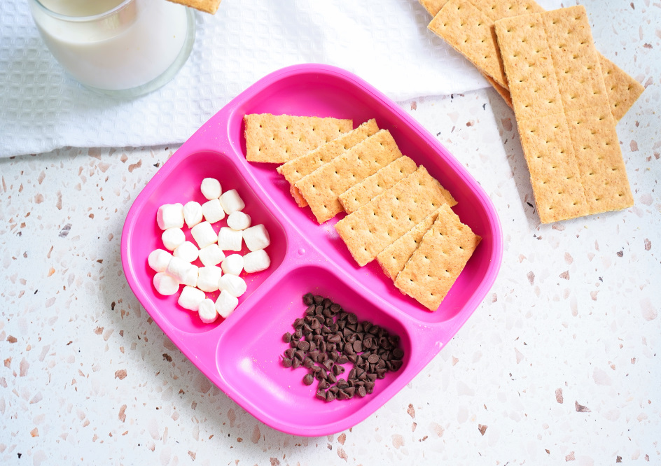 Smores After School Snack Plate