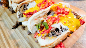 Flamin hot cheesesteaks 1