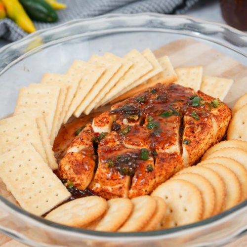 Hot Pepper Jelly Smoked Cream Cheese Stef's Eats and Sweets