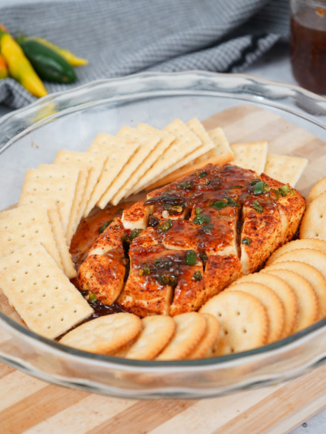 Hot Pepper Jelly Smoked Cream Cheese