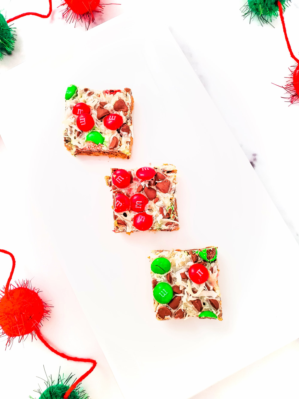 Easy Christmas Magic Cookie Bars