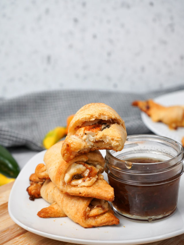 Hot Pepper Jelly Crescent Rolls