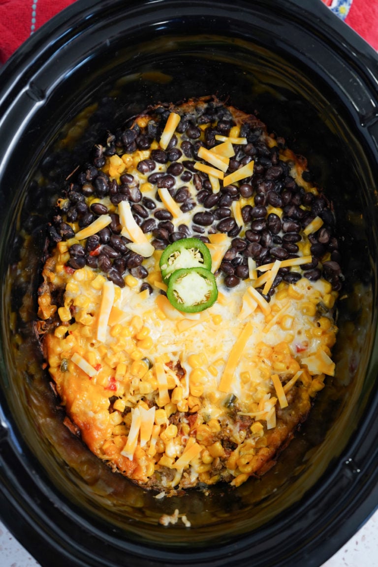 Slow Cooker Ground Beef Taco Bowls Stef's Eats and Sweets