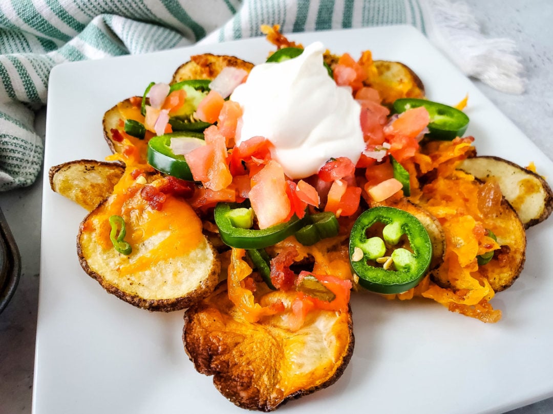 Air Fryer Irish Nachos Stef's Eats and Sweets