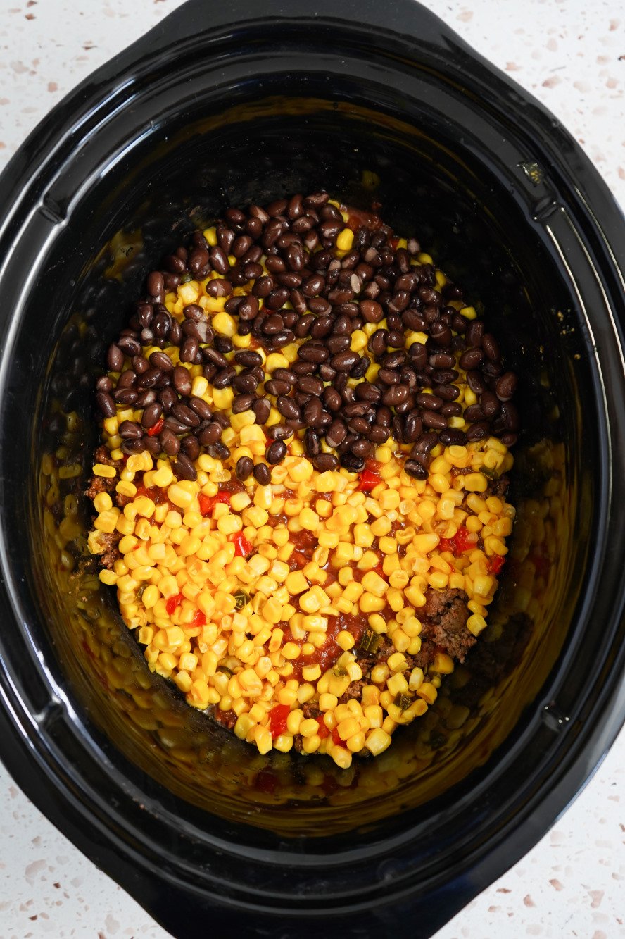 Slow Cooker Ground Beef Taco Bowls Stef's Eats and Sweets