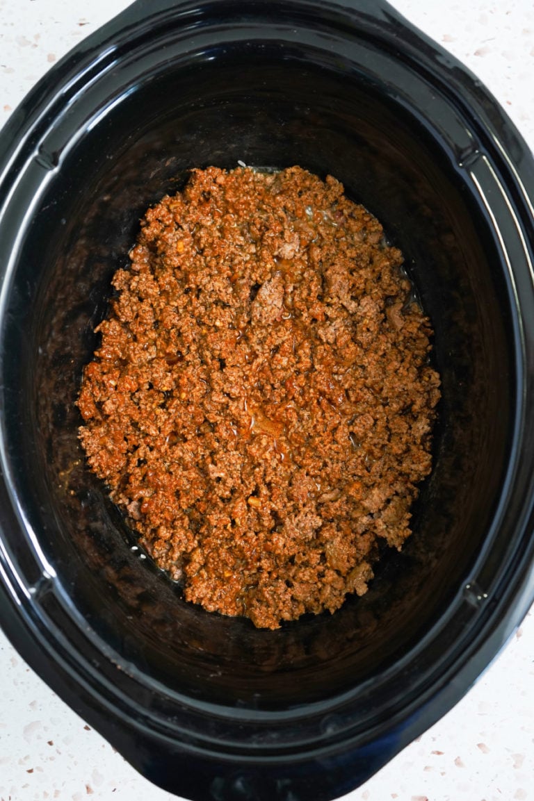 Slow Cooker Ground Beef Taco Bowls Stef's Eats and Sweets
